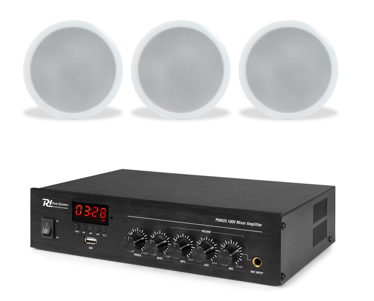 Tronios Power Dynamics PDM25 + 3 x CSPB6